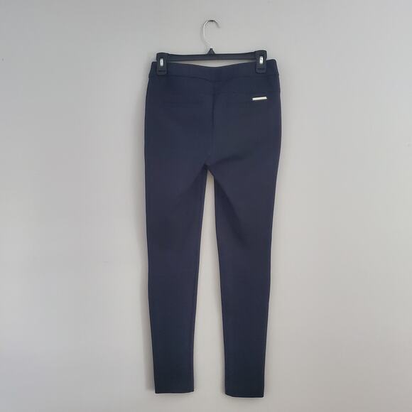 ILTM I Love Tyler Madison Navy Blue Pull Up Skinny Pants Size S - Picture 2 of 9